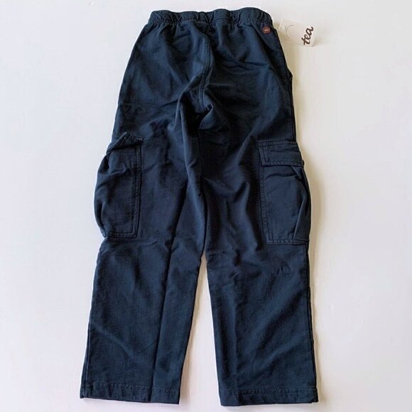 NWT Tea Collection Boy French Terry Cargo Pants 7 Years or 2T - Picture 5 of 5